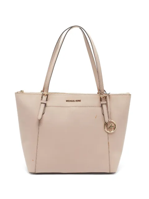 Michael Kors Vintage large Ciara Saffiano-leather tote bag Pink 1366949