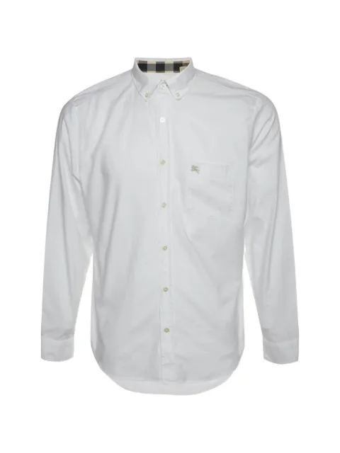 Burberry Pre-Owned cotton shirt White 1371031
