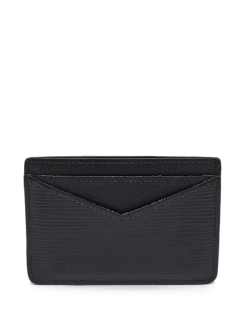 Louis Vuitton Pre-Owned 2017 Neo Porte Cartes leather card holder Black 1368069