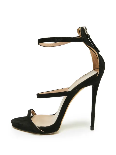 Giuseppe Zanotti Vintage three-strap sandals Black 1347738