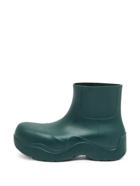 Bottega Veneta Pre-Owned Puddle ankle boots Green 1368560