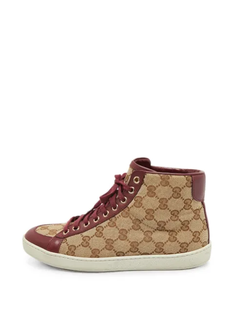 Gucci Pre-Owned lace-up sneakers Neutrals 1371387