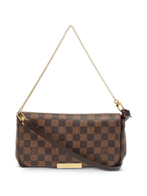 Louis Vuitton Pre-Owned 2015 Favorite Damier Ebene shoulder bag Brown 1366999
