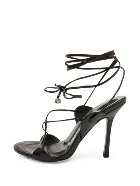 Alexander Wang Lucienne ankle tie sandals Black 1375170