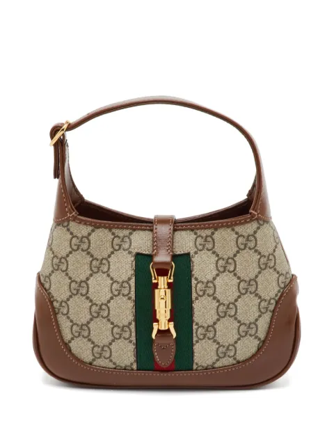 Gucci Pre-Owned Jackie 1961 GG Supreme shoulder bag Neutrals 1368447