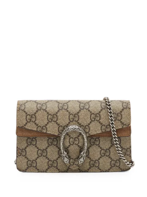 Gucci Pre-Owned Dionysus GG Supreme shoulder bag Neutrals 1368059