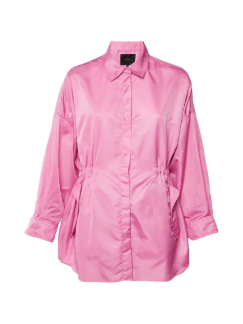 Maje oversized windbreaker shirt Pink 1368598