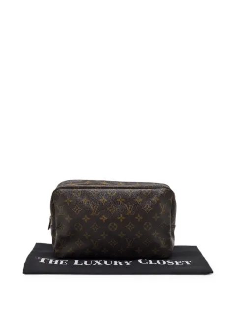 Louis Vuitton Pre-Owned 28 Trousse Toilette Monogram pouch Brown 1371430