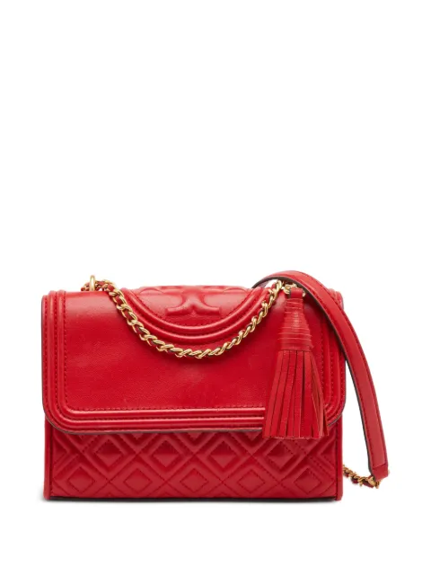 Tory Burch Fleming quilted crossbody bag Red 1368088