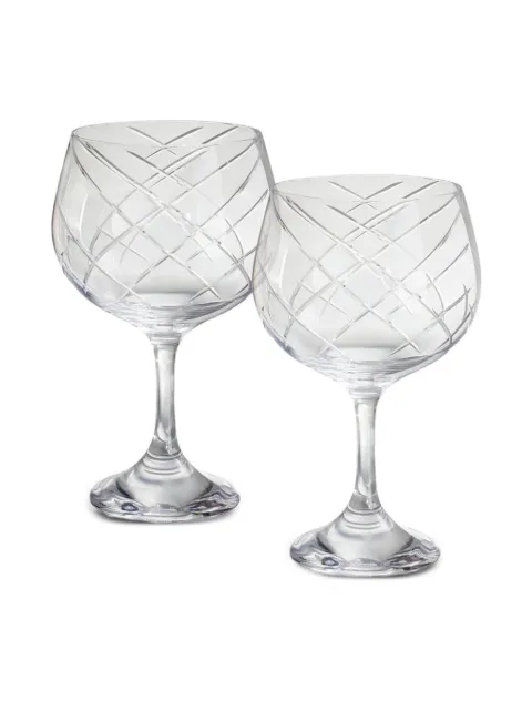 Rosenthal 2026 Vyras cross-cut gin glasses White 6990711000248685