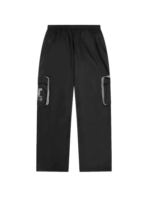 Denim Tears logo-print cargo pants Black DT643
