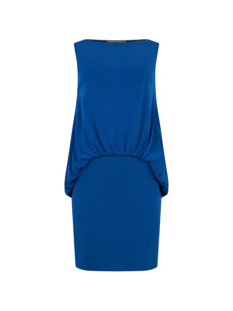 Alberta Ferretti gathered mini dress Blue A04460124