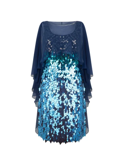 Alberta Ferretti sequin-embellished mini dress Blue V04331647