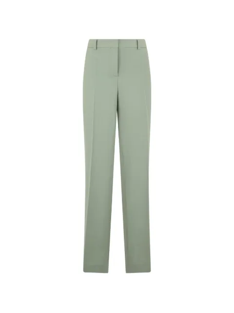 Alberta Ferretti straight-leg tailored trousers Green A03251627