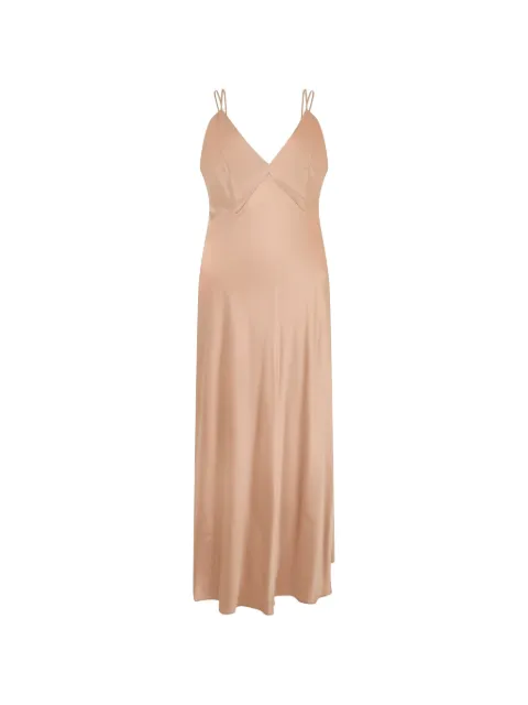 Alberta Ferretti V-neck maxi dress Pink A04561617