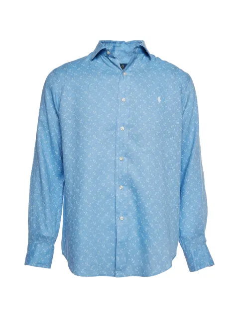 Polo Ralph Lauren Vintage linen shirt Blue 1373841