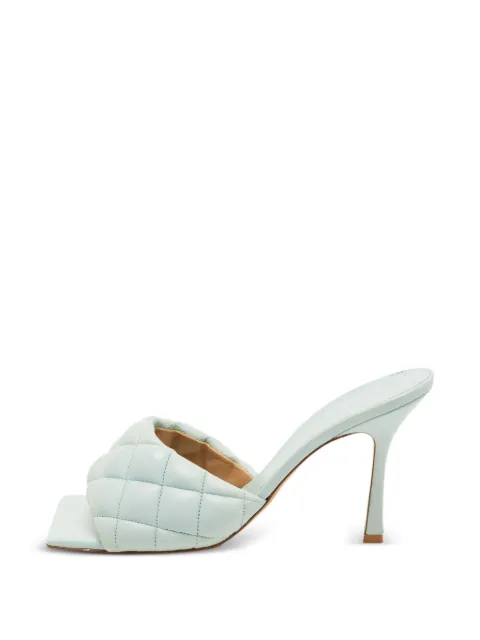 Bottega Veneta Pre-Owned Lido quilted sandals Blue 1372464