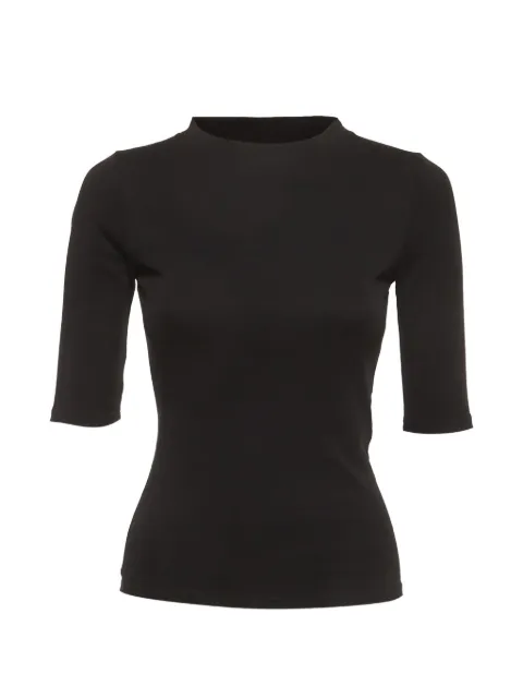 Balenciaga Pre-Owned crew-neck half-sleeve T-shirt Black 1369178