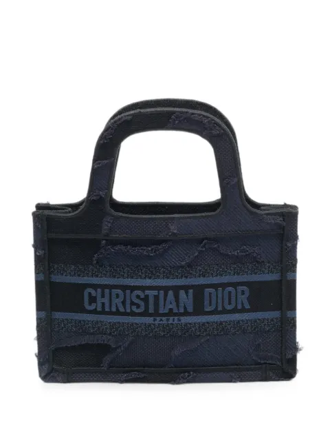 Christian Dior Pre-Owned 2019 mini Book tote bag Blue 1286646