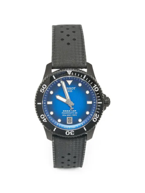 Tissot Seastar 1000 PVD-coated 40mm watch Blue 1370720