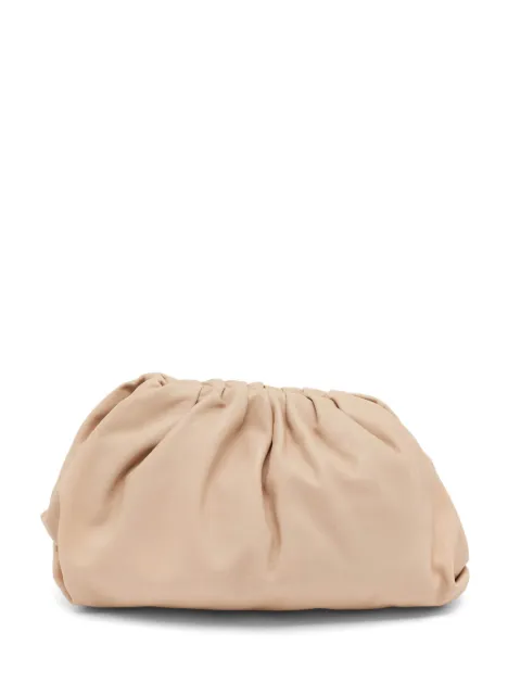 Bottega Veneta Pre-Owned leather clutch bag Neutrals 1366989