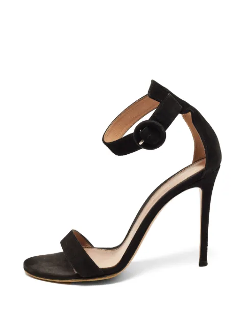 Gianvito Rossi Portofino ankle-strap sandals Black 1363680