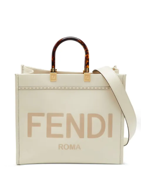 Fendi Pre-Owned 2021 Sunshine tote bag Neutrals 1372335