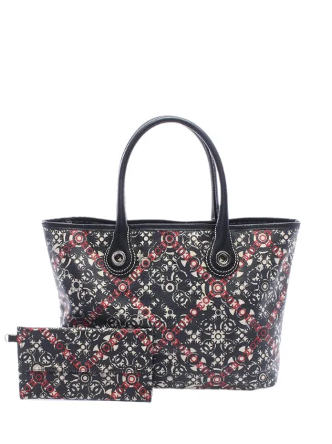 CHANEL Pre-Owned 2006-2008 Coated Canvas Coco Travel tote bag Black 934LQGLNC9M5V78J