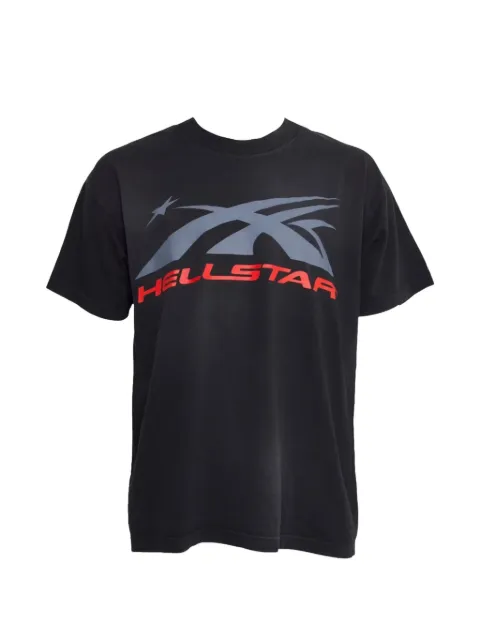 HELLSTAR logo-print T-shirt Black HSR312