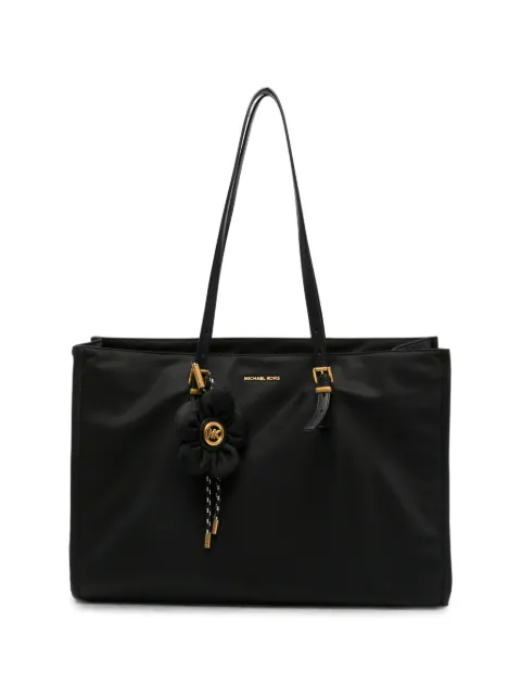 Michael Kors Zadie flower-charm tote bag Black 30T6A6ZT9C