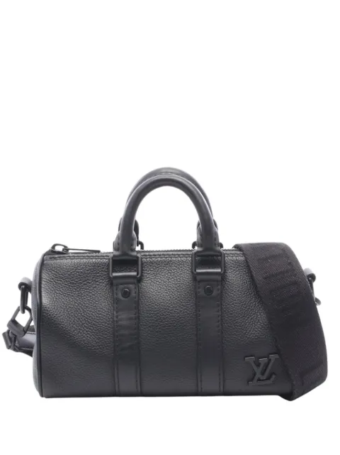 Louis Vuitton Pre-Owned 2021-2026 Aerogram Keepall XS satchel Black L94NLVR7ALNTHNQN