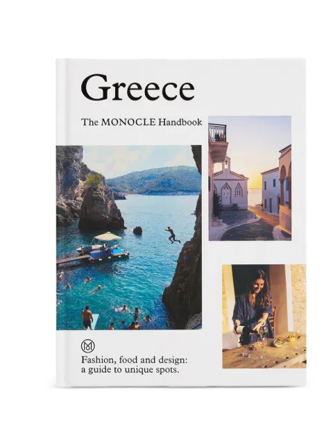 THAMES E HUDSON Greece: The Monocle Handbook book White 9780500966310