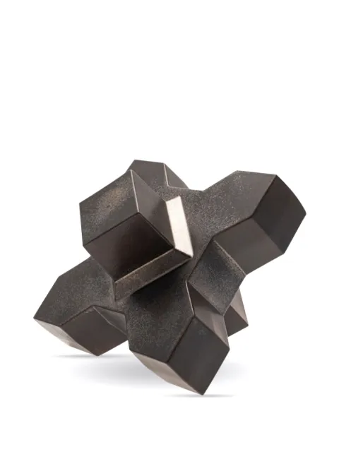 Gardeco Cadzand geometric sculpture Brown APPCADM