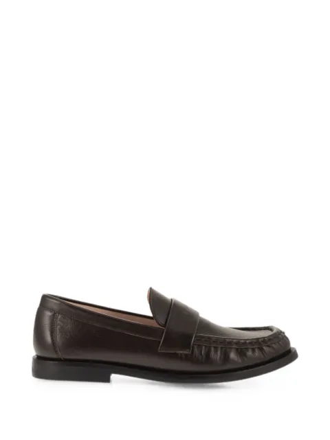 Fabiana Filippi leather loafers Brown ASD216A843M515