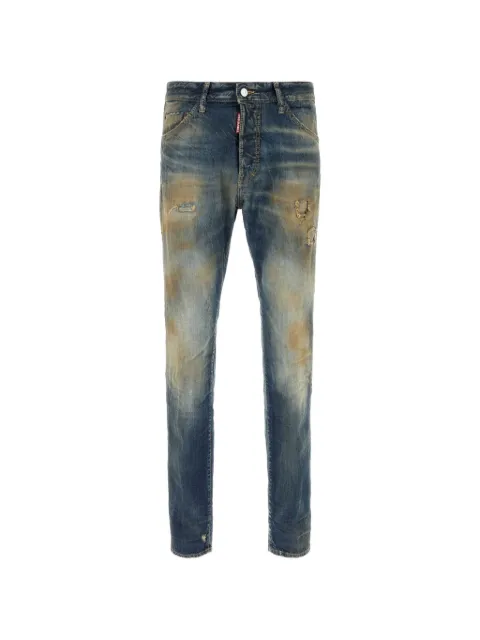 DSQUARED2 Teddy distressed jeans Blue S74LB1996D30011