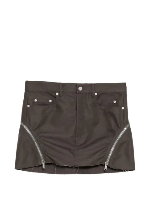 Rick Owens Bolan Banana mini skirt Grey RP02F5362