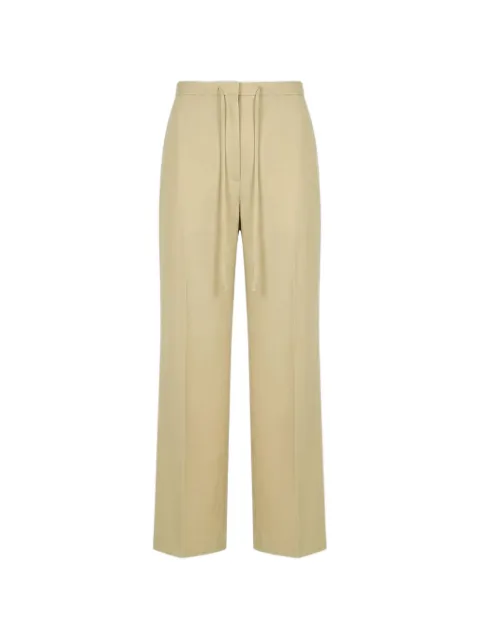 Róhe drawstring virgin-wool trousers Neutrals 41930018