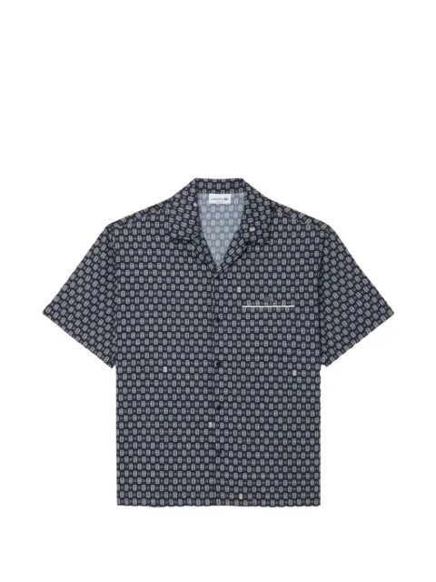 Lacoste relaxed-fit camp-collar shirt Blue CH8082