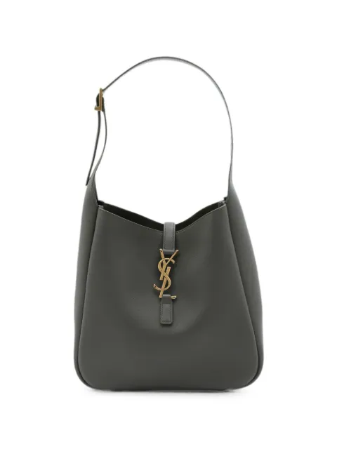Saint Laurent Le 5 à 7 leather shoulder bag Brown 713938AAAUQ