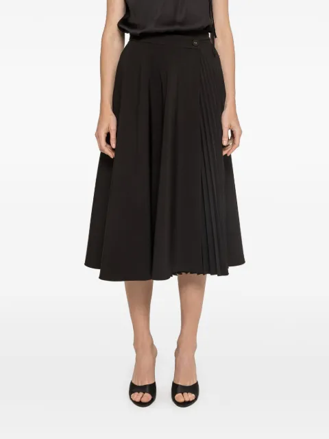 NISSA high-waisted midi skirt Black F16964