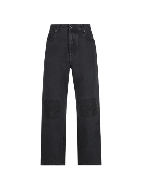 LOEWE Anagram-embroidered jeans Black H526Y11WAS