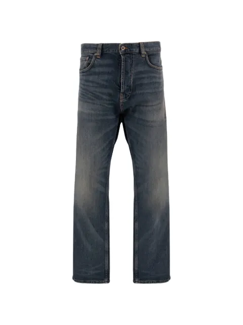Emporio Armani whiskering-effect jeans Blue EM006492AF27565