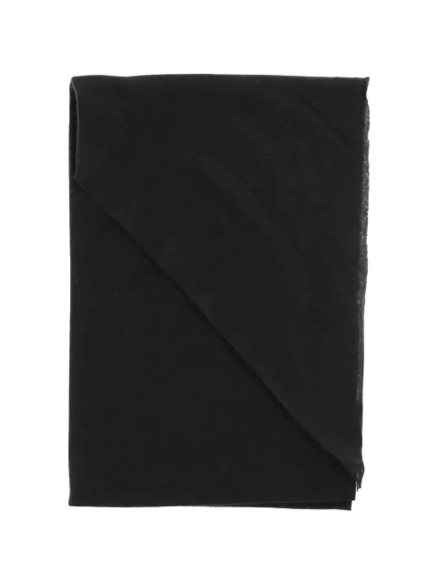 Faliero Sarti triangular cashmere scarf Black 0502117
