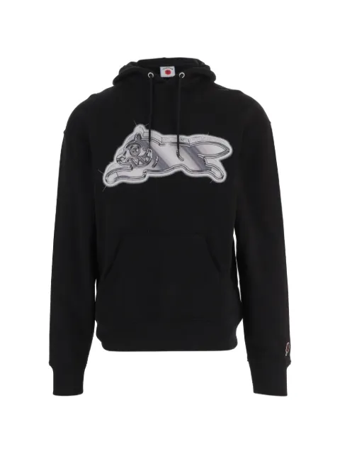 ICECREAM logo-print cotton hoodie Black ICPH26234BLACK
