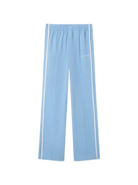 Casablanca logo-embroidered side-stripe track pants Blue MPF26JTR4001