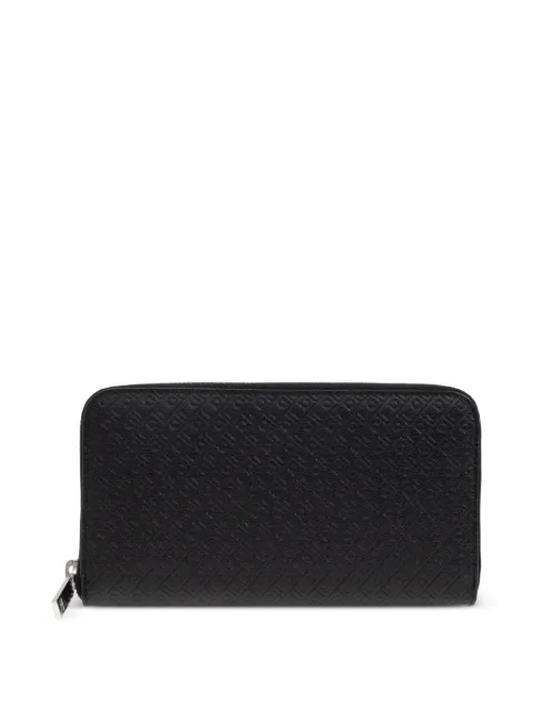 Ferragamo logo-embossed leather wallet Black 780073