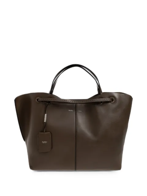 Max Mara Double nappa leather tote bag Brown MIXEDDOUBLES2624516151