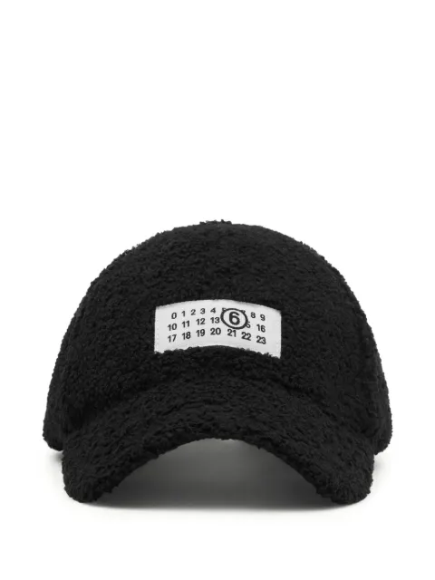 MM6 Maison Margiela reversible teddy nylon cap Black S52TC0072M13319