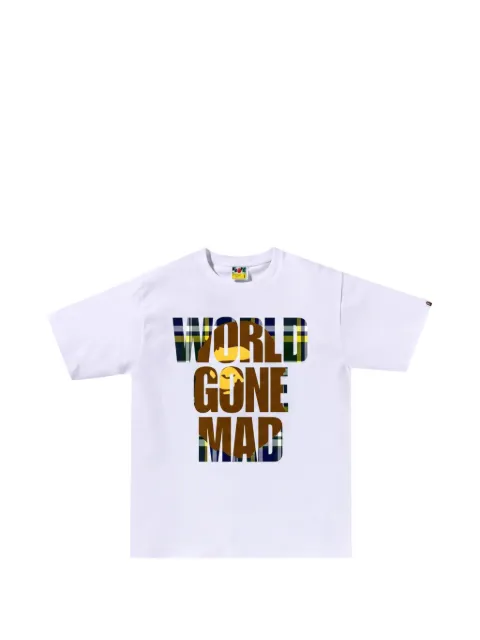 A BATHING APE® Ape Head WGM crew-neck T-shirt White 1J30110053WH