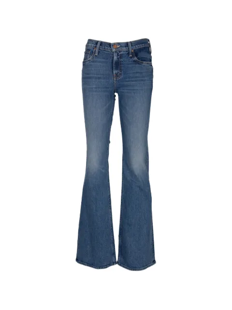 MOTHER The Jinx faded-effect flared jeans Blue 114051409HRL